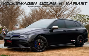大众Volkswagen GOLF 8 R Variant / 巨石涡流触媒前管+双电子阀门中尾段排气管