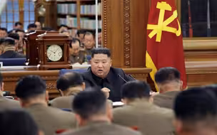金正恩主持朝鲜中央军委扩大会议 特殊会议室罕见曝光