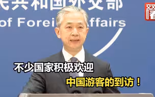 外交部：将恢复中国公民赴具备条件的国家旅游