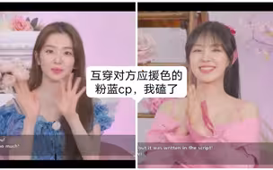 【粉蓝cp】磕cp到无法自拔