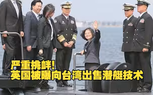 严重挑衅！英国被曝向台湾出售潜艇技术