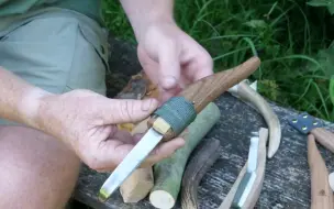 单手拉刀柄的制作