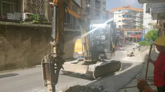 【生活日常】柳工905E挖掘机 弯塘路道路施工中
