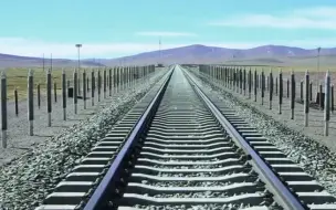 在青藏铁路的两边，为什么要竖立一些铁棒？为何别的铁路没有