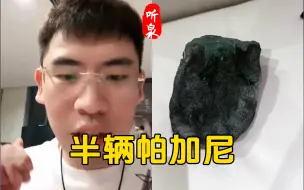 半 辆 帕 加 尼 的 神 货