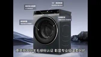 【双十一闭眼入】这款海尔高端洗烘一体机别错过，海尔X11洗衣机测评推荐