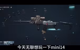 三角洲行动 全自动mini14
