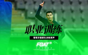 沉浸式看球｜罗瘾又犯了吧！来一组葡萄牙国家队训练原声！