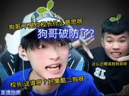 哈哈哈，狗哥破防了?