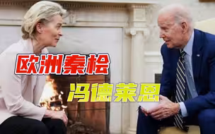 冯德莱恩向拜登表忠心，欧洲理事会不满：事关中国，你说了不算