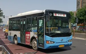 北京市恒基客运有限公司通44路蓝色燃气海格KLQ6770GQC5运行视频