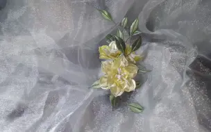 缠花不知名原创花型，你觉得它是什么花呢？
