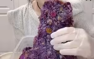 【洋妮儿】大盒子各式酥块，紫色绞肉机大米饭