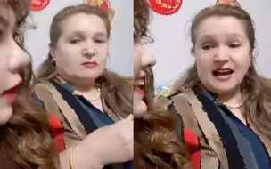 女儿问妈妈是不是俄罗斯人，一张嘴东北味满满，笑喷了