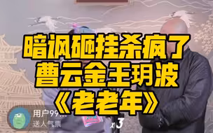 暗讽砸挂杀疯了曹云金王玥波《老老年》