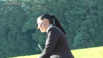 御姐骑马