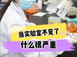 当实验室不见了什么很严重