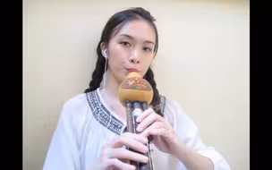 【葫芦丝】超清新的小姐姐演奏《荷塘月色》，糟了！