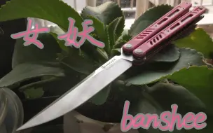 [蝴蝶刀] 国产品牌，骚到不行的蝴蝶刀——女妖（banshee）  展示及花式表演