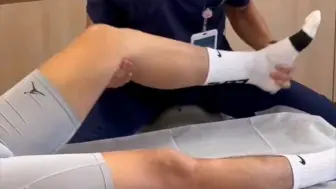 CBA篮球运动员接收肌肉康复