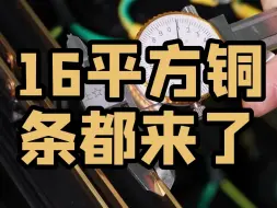16平方铜条的PDU插排都来了