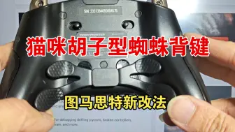 像猫脸一样的图马思特蜘蛛背键新改法