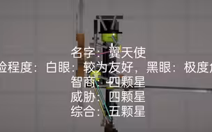怪物档案：堕落天使三人组之翼天使