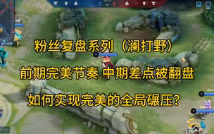 粉丝复盘：打野前期完美节奏为何中期突然逆风？
