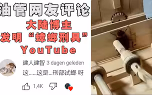 大陆网友发明“蟑螂刑具”火到油管，油管评论：第一次为小强感到可怜！