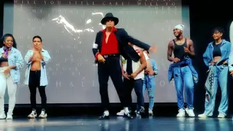 MJ crew  模仿迈克尔杰克逊you rock my world