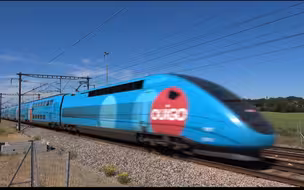 欧洲之星 法国TGV高速铁路 高速通过合集160～320km/h