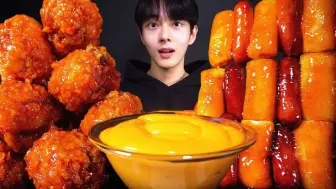 BBQ 辣味炸鸡香肠年糕