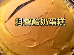 假如你有空气炸锅 和我一起学做这个抖臀酸奶蛋糕吧