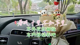 春风十里不如车里，理想车里配备空中质量监测和自动控制，让这个家也是个移动的氧吧