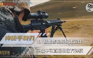一枪多用！191精准步枪采用模块化设计，实战中可直接用敌方弹药