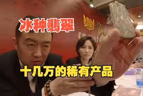 大开门的龙晶翡翠，十几万可以轻松拿捏吗？