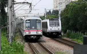 【上海地铁一号线】莲花路老八124交会胖头鱼142【7/10】