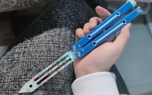 【balisong】调刀拯救伊拉克战损大鱼  会调刀真好啊（哭）