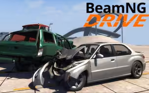 BeamNG drive0.4.0.5汽车碰撞测试