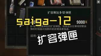 【潜行者2】不需要进城的赛加D-12扩容弹匣获取方法