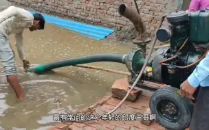 印度农村抽水机的奇妙用途