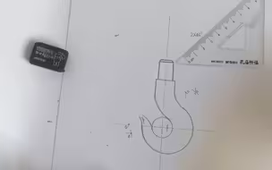 吊钩的画法讲解（五）