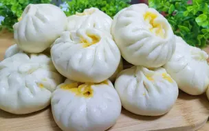 天冷蒸包子，教你一招，不用发面醒面，直接上锅蒸12分钟，个个蓬松柔软，白胖胖