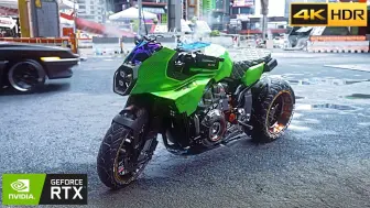 赛博朋克 2077 |  RTX 5090 路径追踪 写实画面 Mod! 4k DLAA 最高设置