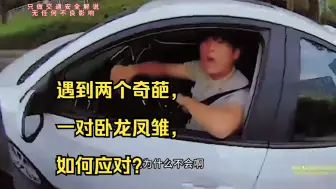 遇到两个奇葩，一对卧龙凤雏，如何应对？