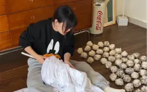 我用旧羽绒服做了一个10斤的羽绒被