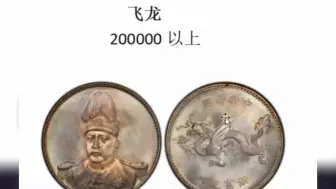 这种带飞龙的银元你见过吗，能值20多万