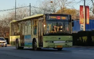 北京公交F15路原凯捷风手动挡宇通LNG鹰眼ZK6120HNGAA运行视频