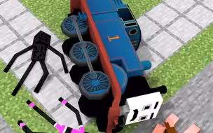 怪物学校动画｜疯狂的托马斯小火车