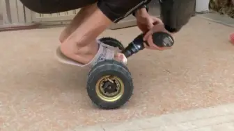 测试后桥的承载能力